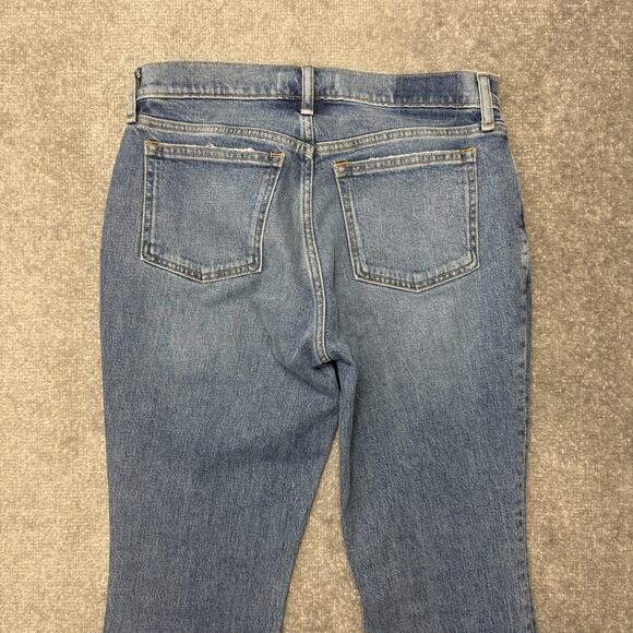 Abercrombie & Fitch Jeans Womens 27 Short Blue Curve Love Bootcut Denim Stretch - Picture 11 of 12